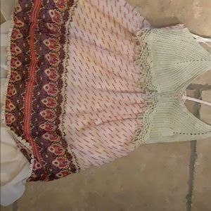 Aryeh crochet flowey dress! Perfect for beach